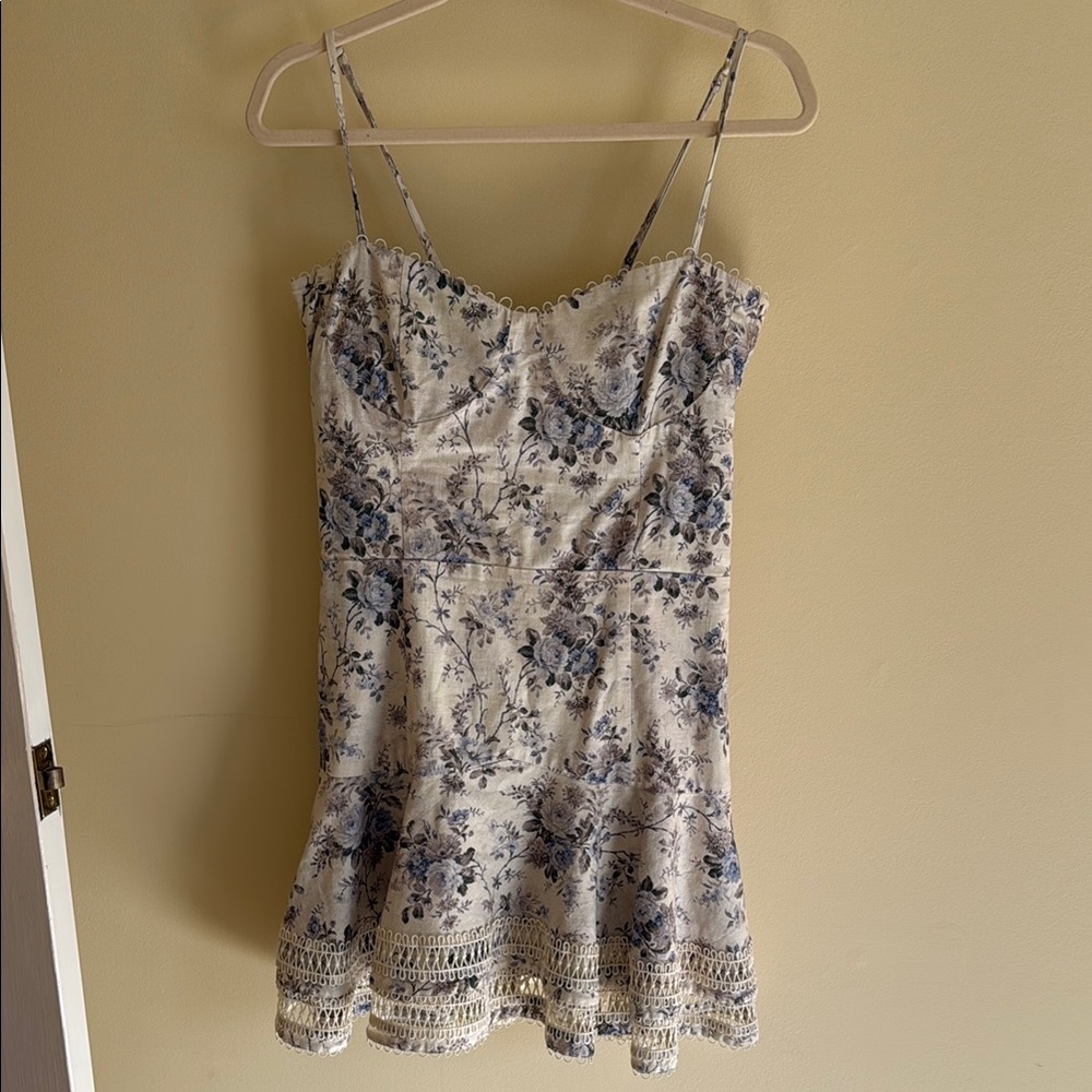 Floral Spaghetti Strap Dress